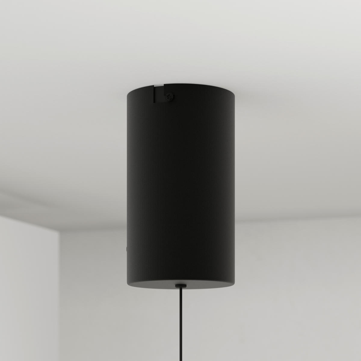 LED-HÄNGELEUCHTE Easy 12,5/150 cm   - Schwarz/Kupferfarben, Design, Glas/Kunststoff (12,5/150cm) - Dieter Knoll