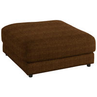 HOCKER in Textil Messingfarben  - Messingfarben/Schwarz, Design, Kunststoff/Textil (100/86/100cm) - Lomoco