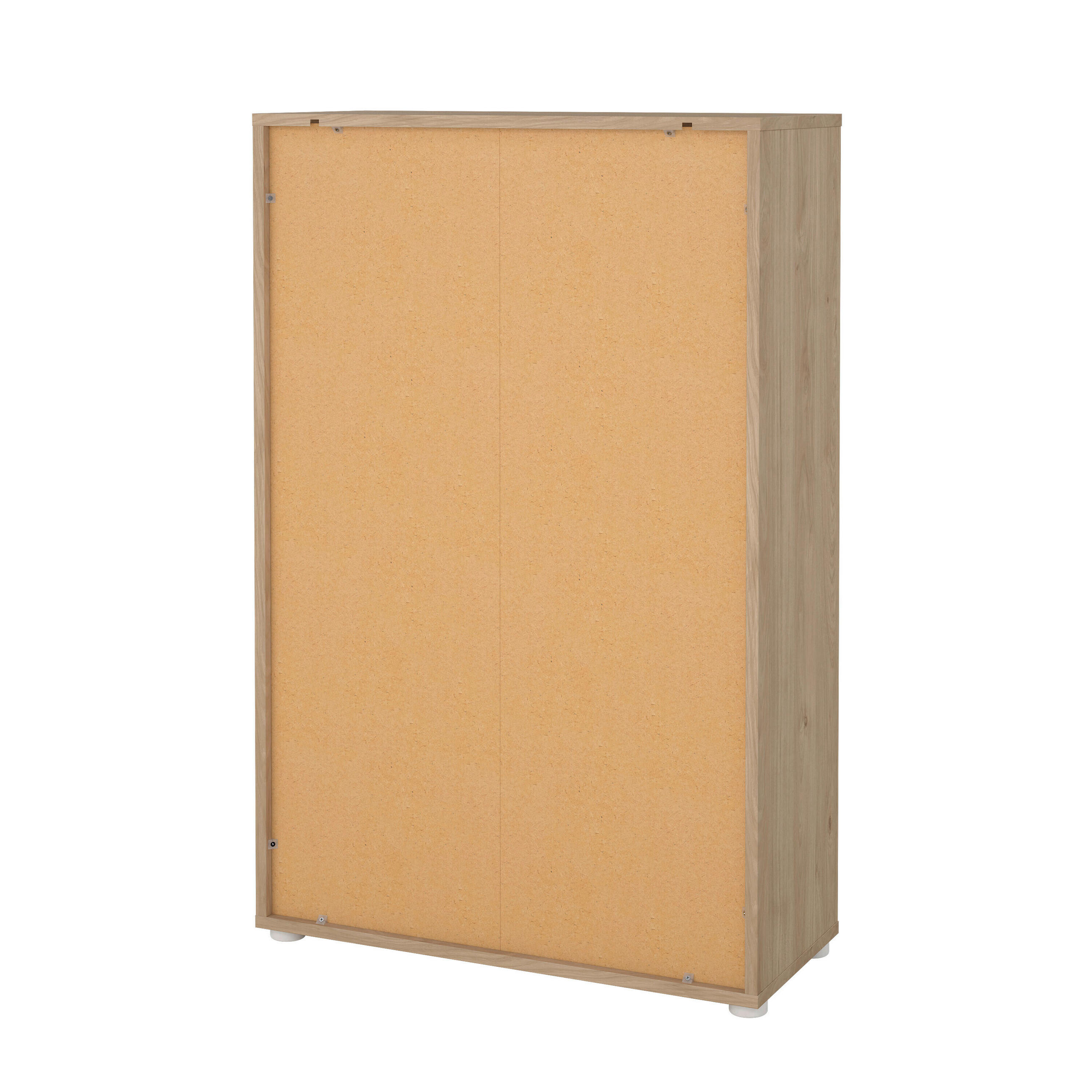 Thumbnail - Mid.you Highboard, Weiß, Eiche, Holzwerkstoff, 2 Fächer, 34.3x123.6x79.6 cm, FSC Mix, Made in Denmark, Beimöbel erhältli...