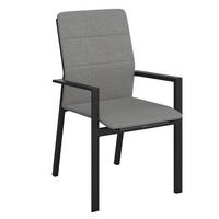 VRTNA STOLICA  antracit  drvo, metal, tekstil      - antracit, Design, drvo/metal (57/92/61cm) - Ambia Garden