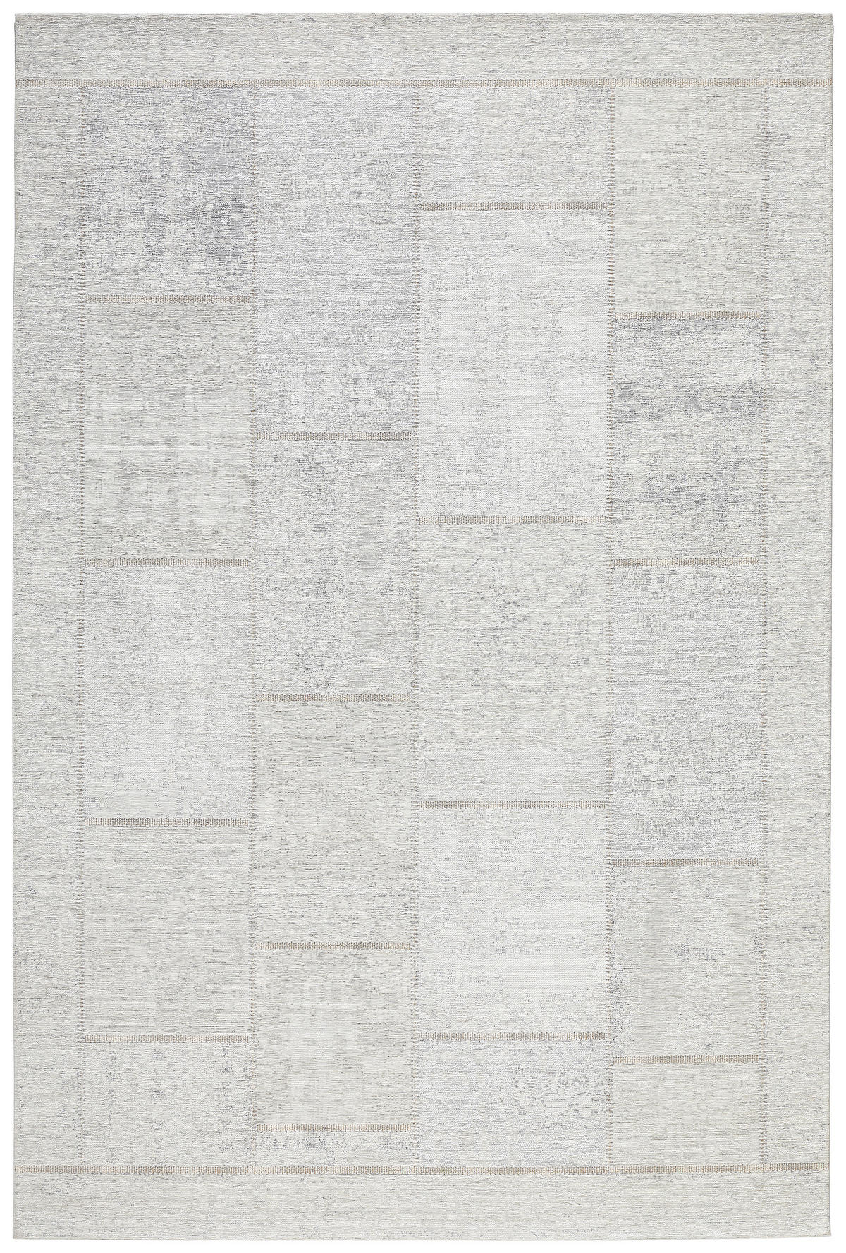FLACHWEBETEPPICH 80/150 cm Weiß  - Weiß, Trend, Textil (80/150cm) - Novel