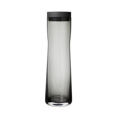 WASSERKARAFFE 1 L    - Schwarz, Basics, Glas/Kunststoff (9/29,5cm) - Blomus