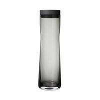 WASSERKARAFFE 1 L    - Schwarz, Basics, Glas/Kunststoff (9/29,5cm) - Blomus