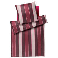 BETTWÄSCHE Makosatin 135/200 cm  - Rot, Basics, Textil (135/200cm) - Joop!