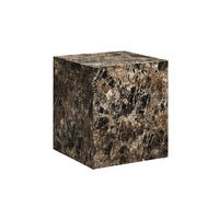 BEISTELLTISCH 45/45/50 cm Braun quadratisch  - Braun, Design, Holzwerkstoff (45/45/50cm) - Livetastic