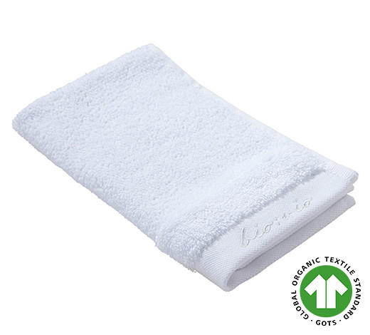 GÄSTETUCH Bonita 4-teilig - Weiß, Natur, Textil (30/50cm) - Bio:Vio