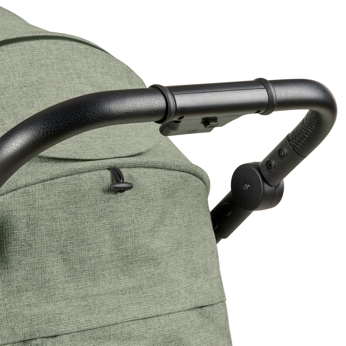 BUGGY  - Schwarz/Grün, Trend, Kunststoff/Textil (55/56/107cm) - Jimmylee