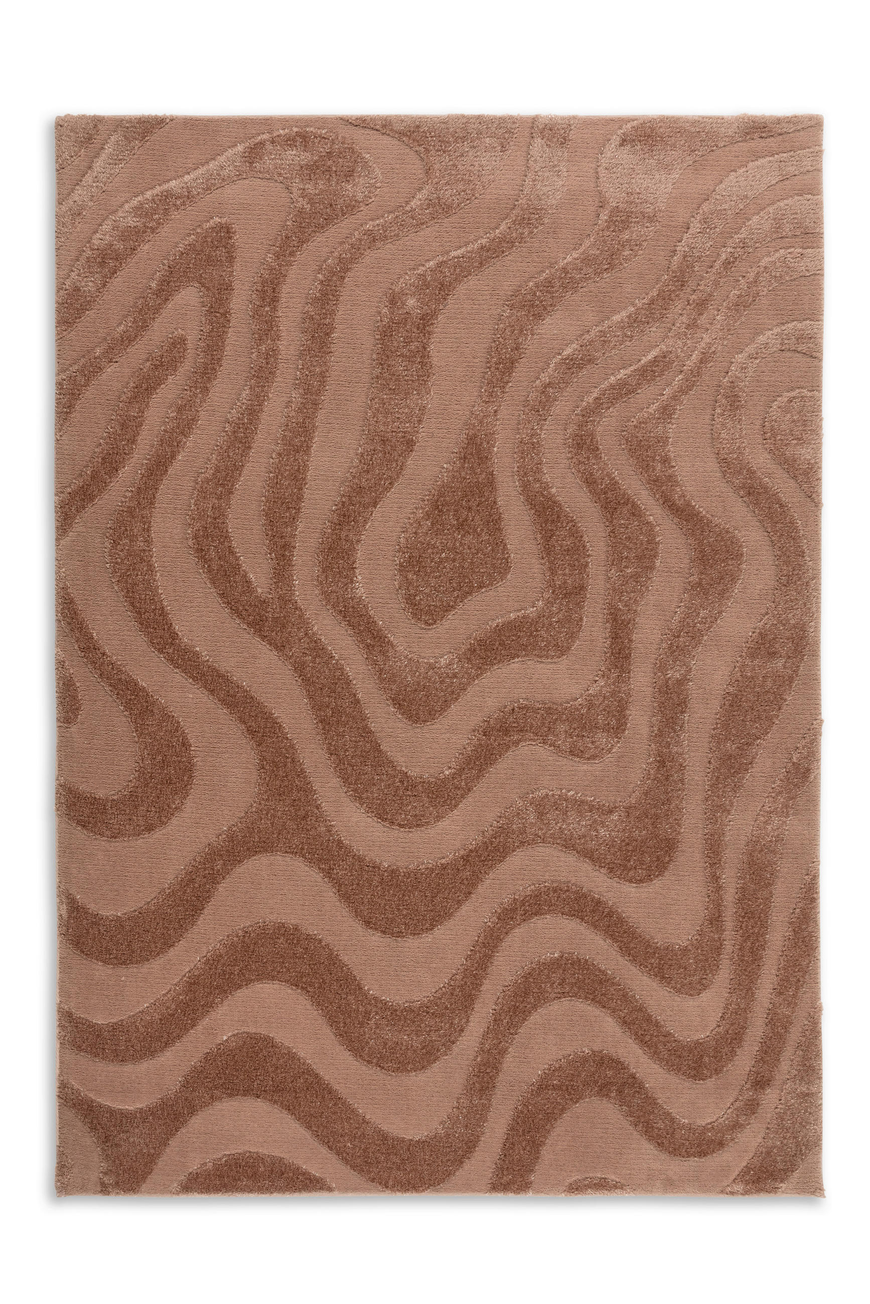 WEBTEPPICH 140/200 cm Blaze Braun  - Braun, Design, Textil (140/200cm) - Schöner Wohnen