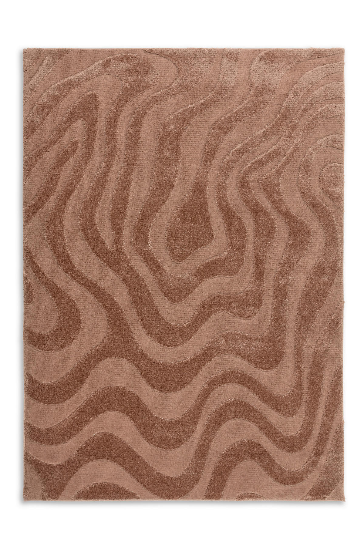 WEBTEPPICH 140/200 cm Blaze Braun  - Braun, Design, Textil (140/200cm) - Schöner Wohnen