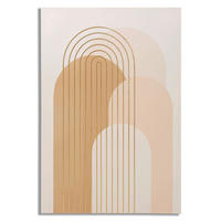 LEINWANDBILD Abstraktes  - Basics, Holz/Textil (80/120/3cm)