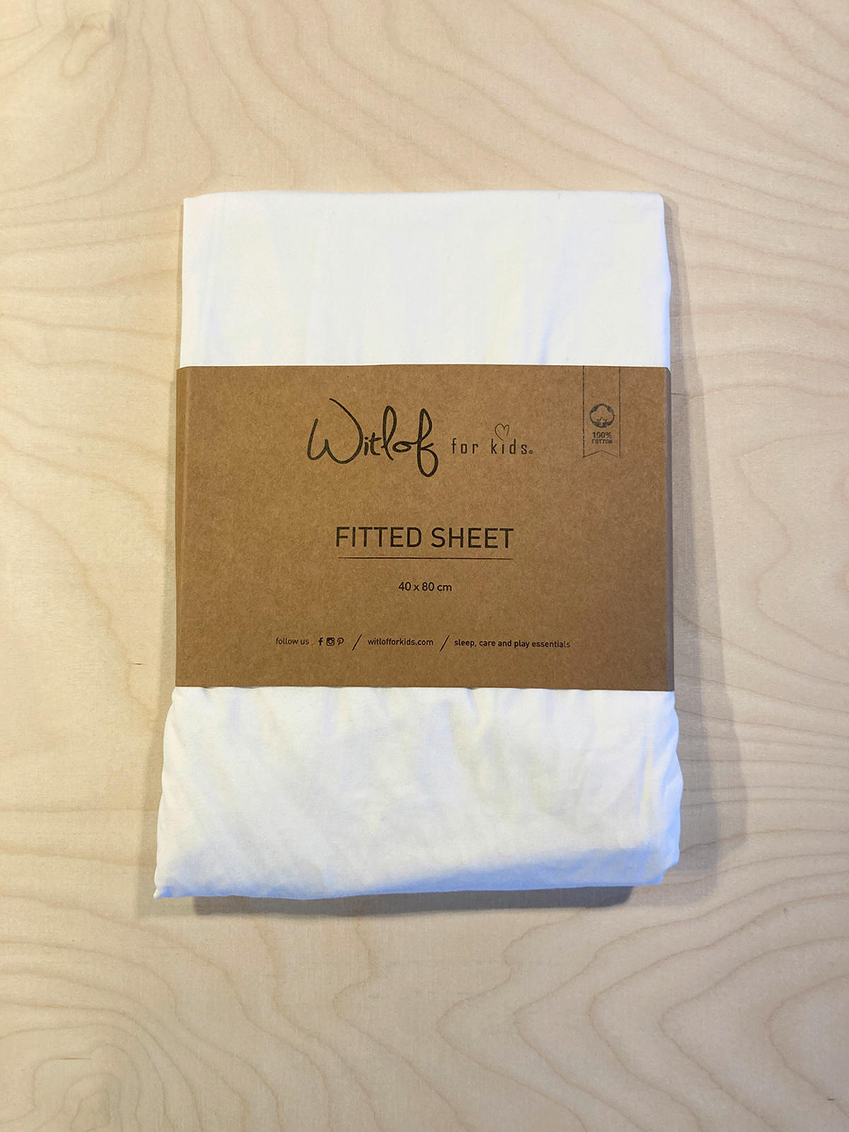 KINDERSPANNBETTTUCH 40/80 cm   - Weiß, Basics, Textil (40/80cm) - Witlof for Kids