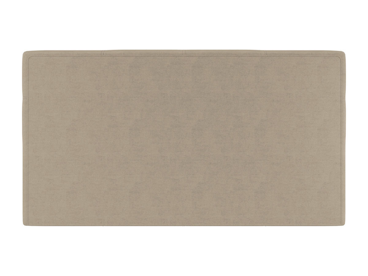 BOXBETT 180/200 cm,  in Beige, gepolstertes Kopfteil, Bettkasten, Topper, Matratzen, Wendematratze mit unterschiedlichen Härtegraden, H2 + H3 = mittel + fest  - Beige/Schwarz, Basics, Kunststoff/Textil (180/200cm) - Chameo