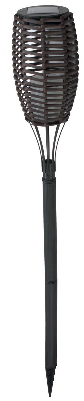 SVJETILJKA SOLARNA  - crna, Basics, plastika (10,5/67/10,5cm)