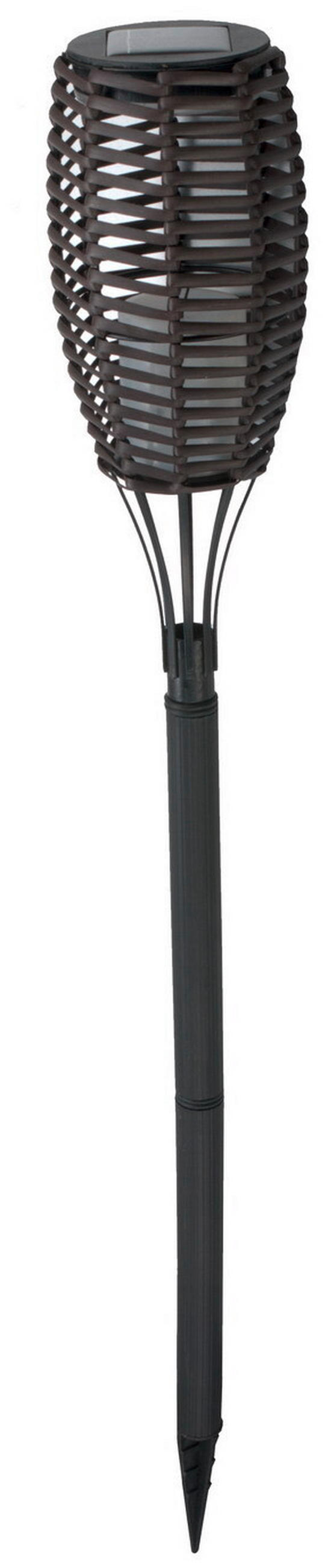 SVJETILJKA SOLARNA  - crna, Basics, plastika (10,5/67/10,5cm)