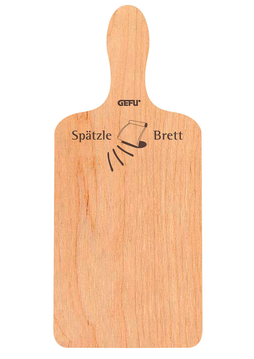 SPÄTZLEHOBEL PANELO  - Buchefarben, Basics, Holz (32,5/14,5/1cm) - Gefu