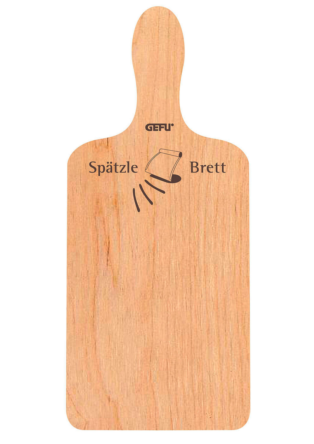 SPÄTZLEHOBEL PANELO  - Buchefarben, Basics, Holz (32,5/14,5/1cm) - Gefu