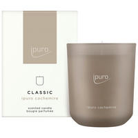 KERZE IM GLAS - Hellbraun, Basics, Glas (9/9/11,5cm) - Ipuro