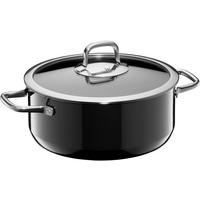 KASTROL, 24 cm  - černá, Basics, sklo (24cm) - WMF