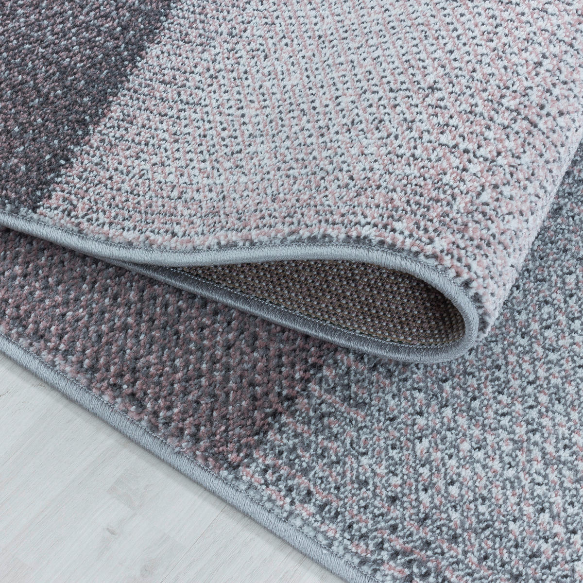 WEBTEPPICH 140/200 cm Ottawa 4202 pink Pink  - Pink, Design, Textil (140/200cm)