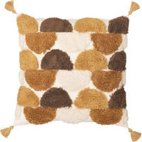 ZIERKISSEN  45/45 cm   - Braun, Basics, Textil (45/45cm)