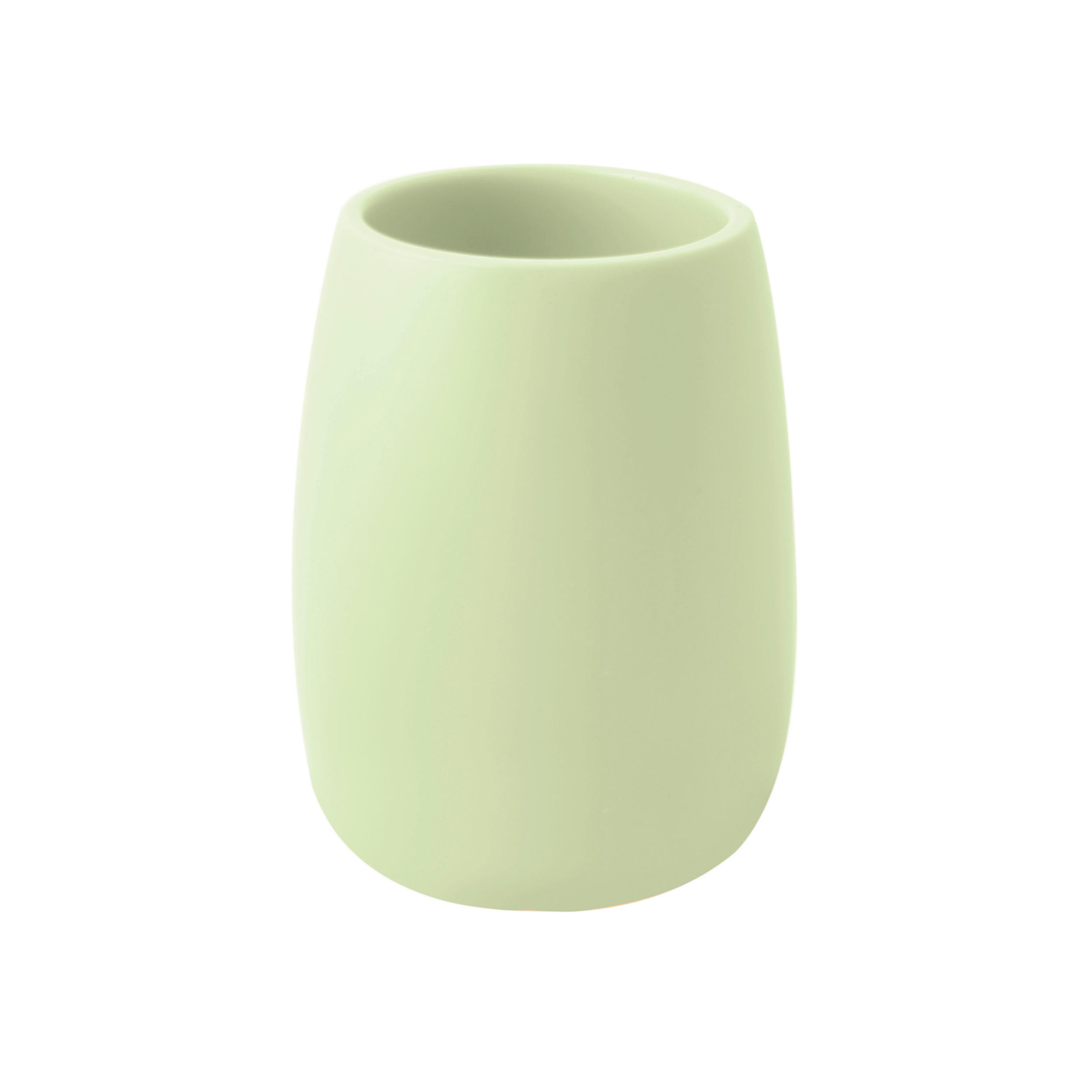 ZAHNBÜRSTENHALTER Kunststoff  - Grün, Basics, Kunststoff (8/10,5cm) - Spirella