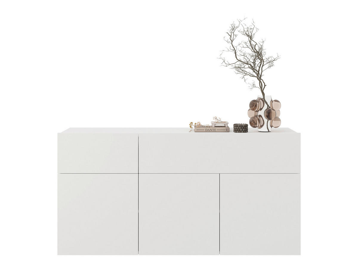 SIDEBOARD  in 150/75/42 cm  - Weiß, Design, Holzwerkstoff (150/75/42cm) - Hom`in