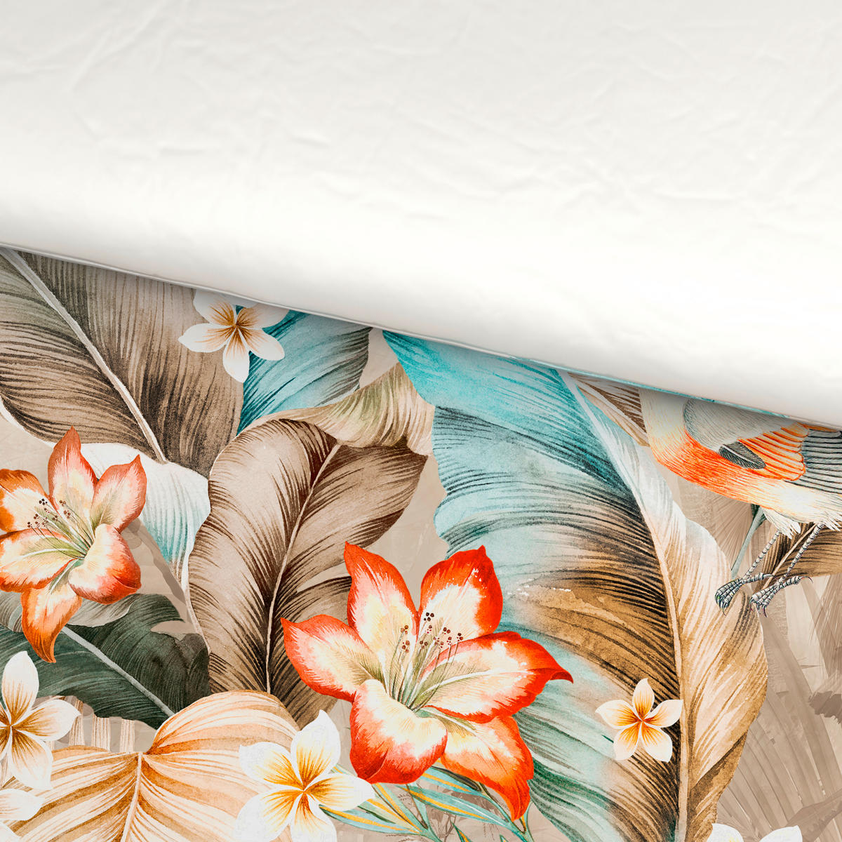 WENDEBETTWÄSCHE Satin 155/220 cm  - Multicolor, Textil (155/220cm) - Novel