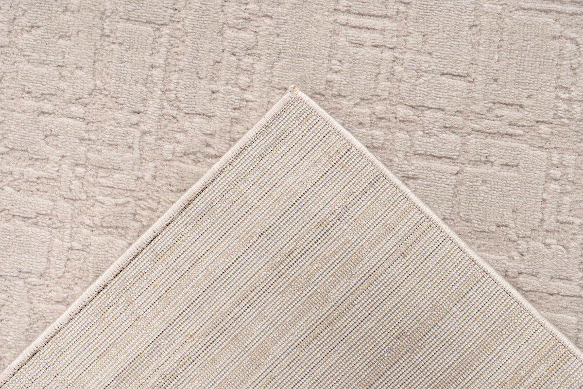 FLACHWEBETEPPICH 200/290 cm Beige rechteckig  - Beige, Basics, Textil (200/290cm) - Kayoom