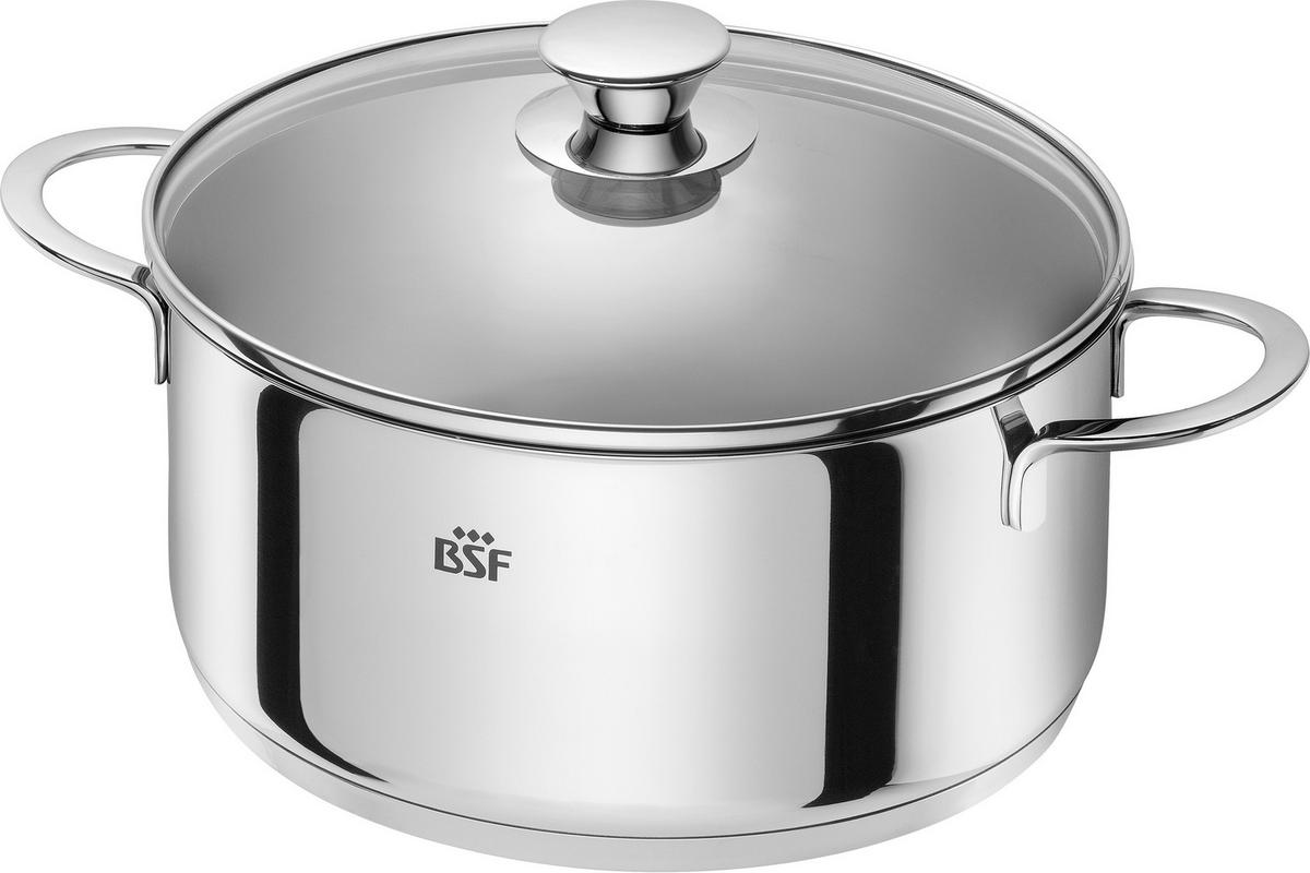 BRATENTOPF BSF BORDEAUX 4,5 L  - Trend, Glas (24cm) - BSF