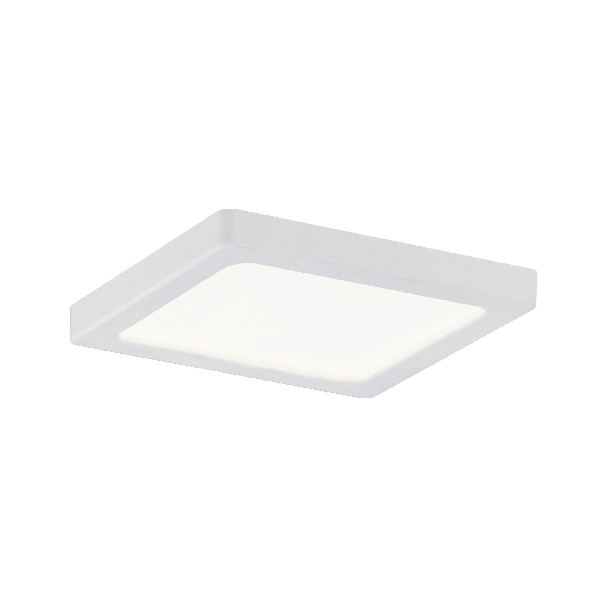 LED-PANEEL  - Weiß, Basics, Kunststoff (8/8cm) - Paulmann