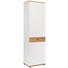 GARDEROBENSCHRANK 58/205/40 cm - Eichefarben/Weiß, Design, Holzwerkstoff/Metall (58/205/40cm) - Carryhome GARDEROBENSCHRANK 58/205/40 cm - Eichefarben/Weiß, Design, Holzwerkstoff/Metall (58/205/40cm) - Carryhome