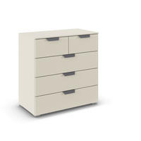 KOMMODE  in 80/81/42 cm  - Champagner/Dunkelgrau, Design, Holzwerkstoff/Metall (80/81/42cm) - Carryhome