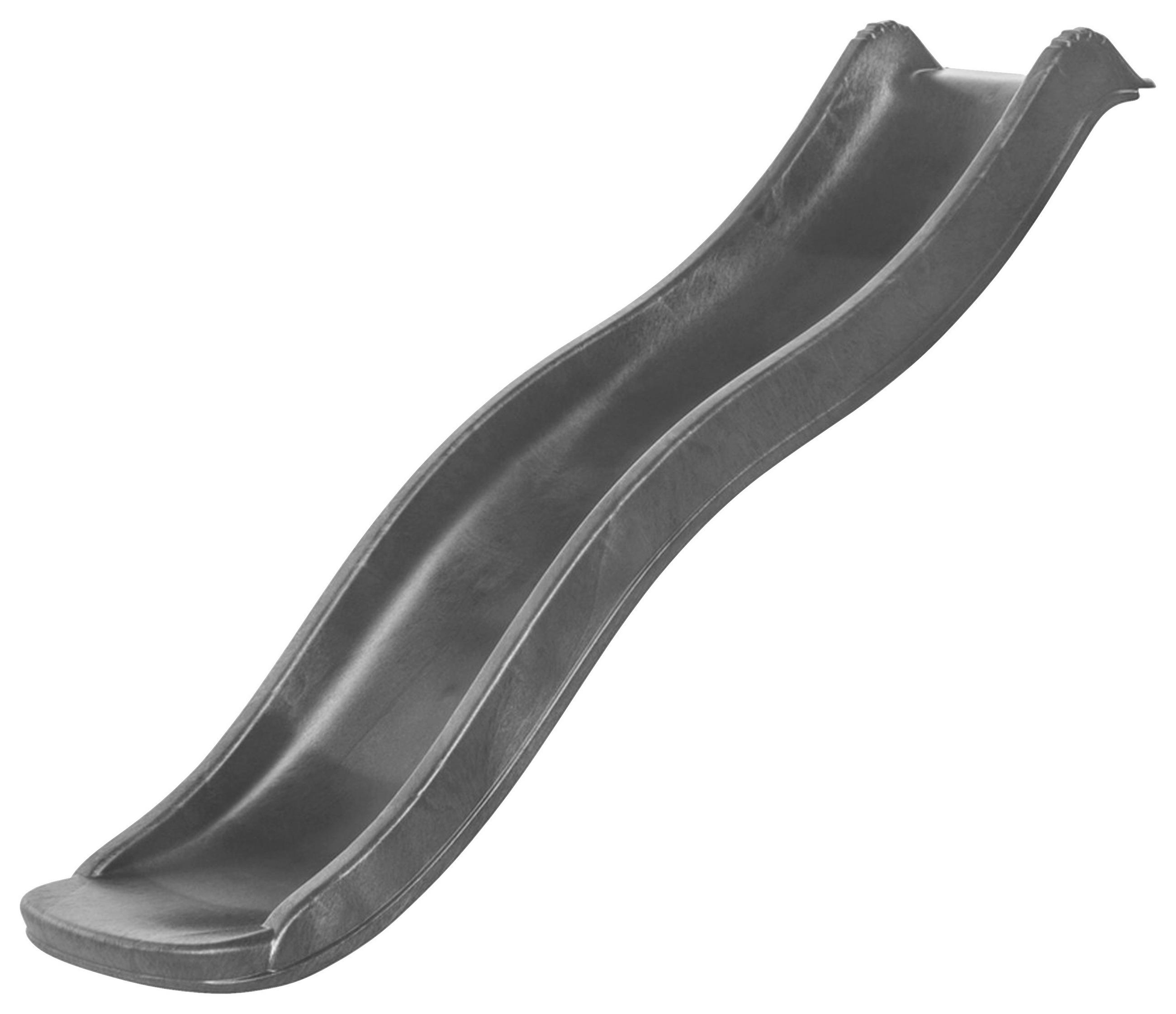 KINDERRUTSCHE Grau  - Grau, KONVENTIONELL, Kunststoff (41,5/17/180cm) - Ambia Garden