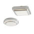 LED-DECKENLEUCHTE - Alufarben/Weiß, Basics, Kunststoff/Metall (32/32/9cm) - Novel LED-DECKENLEUCHTE - Alufarben/Weiß, Basics, Kunststoff/Metall (32/32/9cm) - Novel