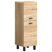 MIDISCHRANK 30/80/29 cm  - Sonoma Eiche, MODERN, Holzwerkstoff/Kunststoff (30/80/29cm) - MID.YOU