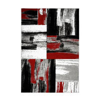 KOBEREC, 160/230 cm, červená - červená, Konvenční, textil (160/230cm)