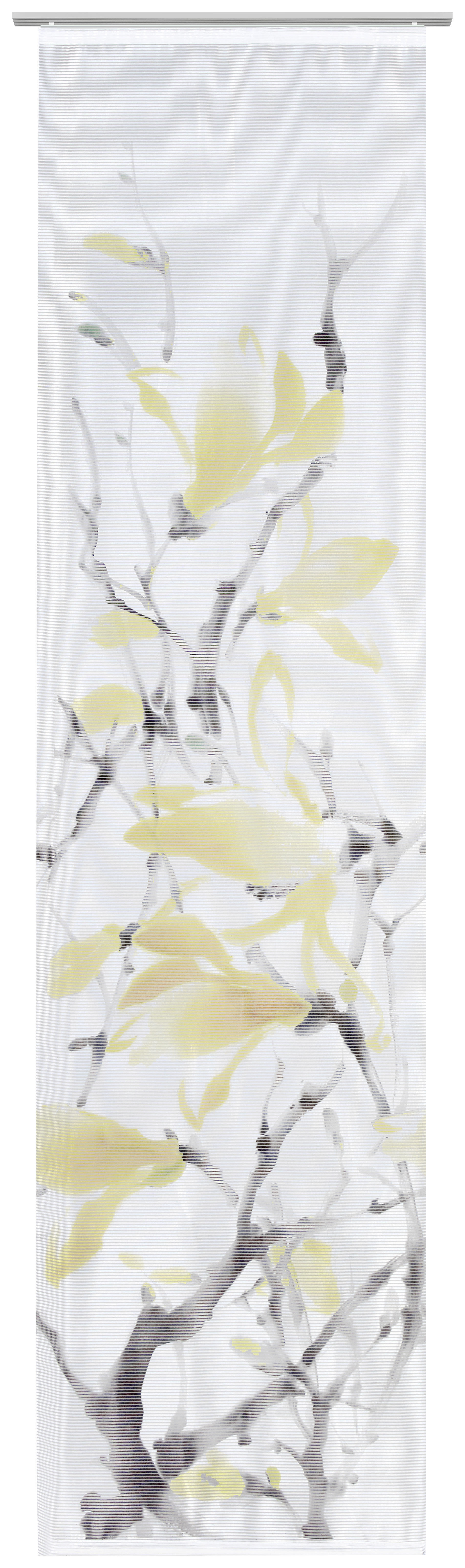 PANEL ZAVJESA žuta - žuta, Design, tekstil (60/255cm) - Novel