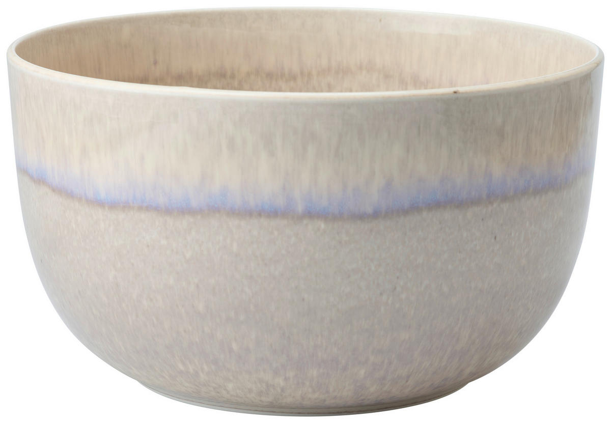 SCHÜSSEL Perlemor sand  - Sandfarben, Trend, Keramik (22/12,5cm) - Villeroy & Boch