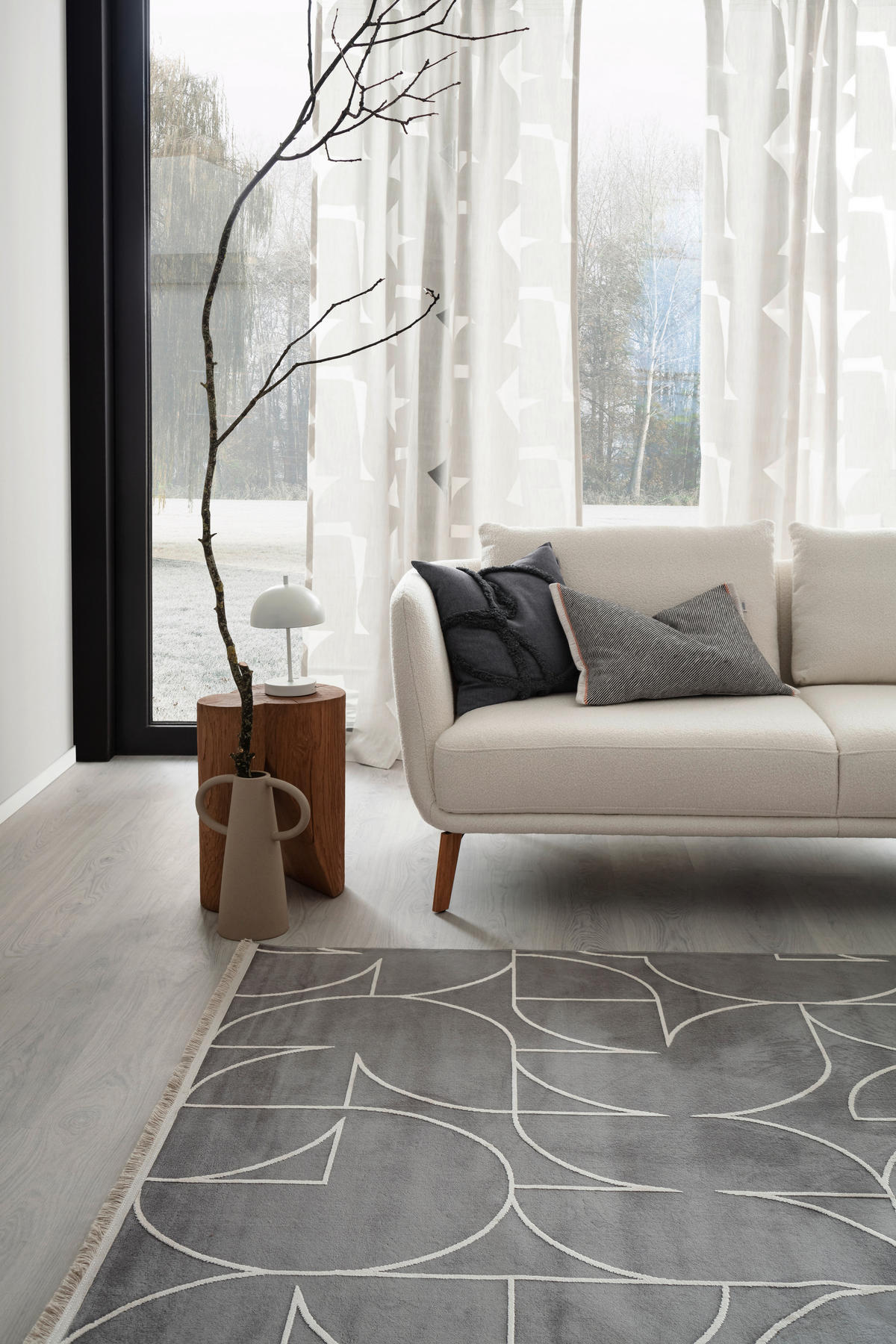 WEBTEPPICH 200/290 cm Magic Anthrazit  - Anthrazit, Basics, Textil (200/290cm) - Schöner Wohnen