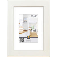 OKVIR ZA SLIKE      13,5/18/1,5 cm    - bijela, Basics, staklo/plastika (13,5/18/1,5cm)