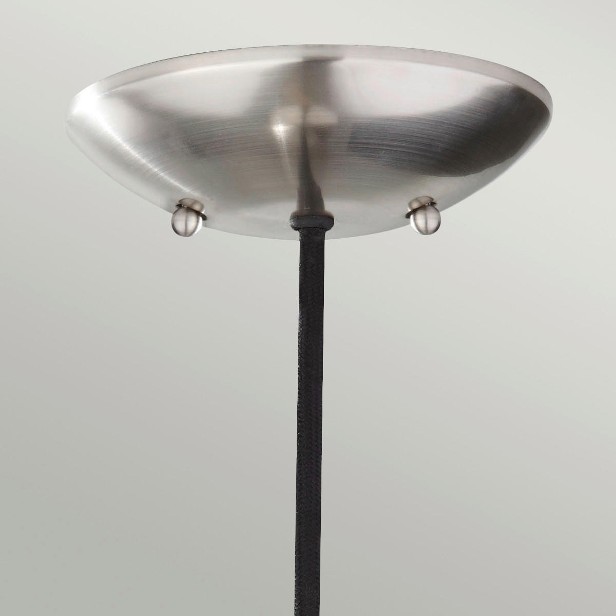 HÄNGELEUCHTE 17.9/28.1 cm    - Edelstahlfarben, Design, Metall (17.9/28.1cm) - Elstead Lighting