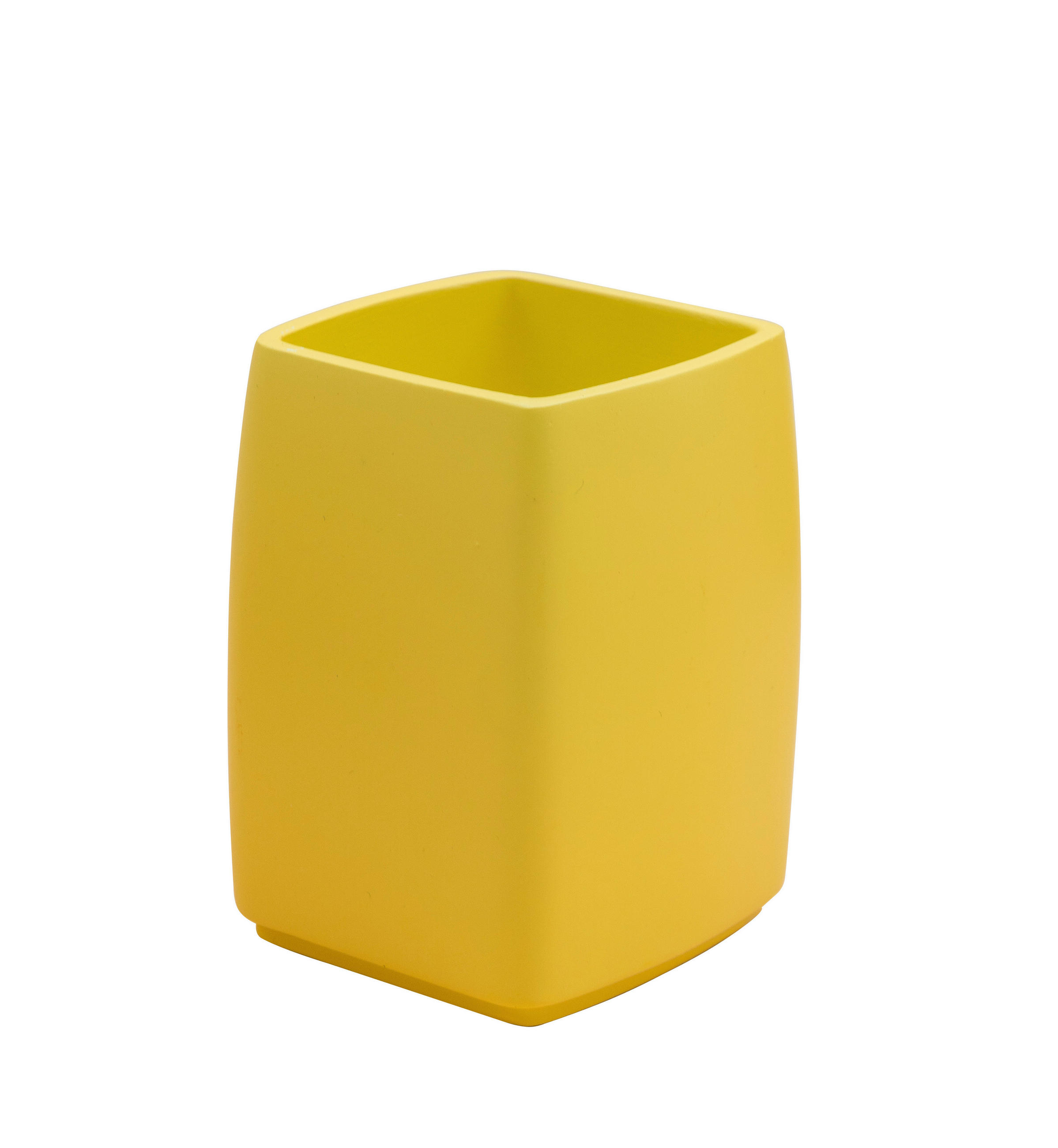 ZAHNPUTZBECHER Kunststoff  - Gelb, Basics, Kunststoff (7,9/11/7,9cm) - Sadena