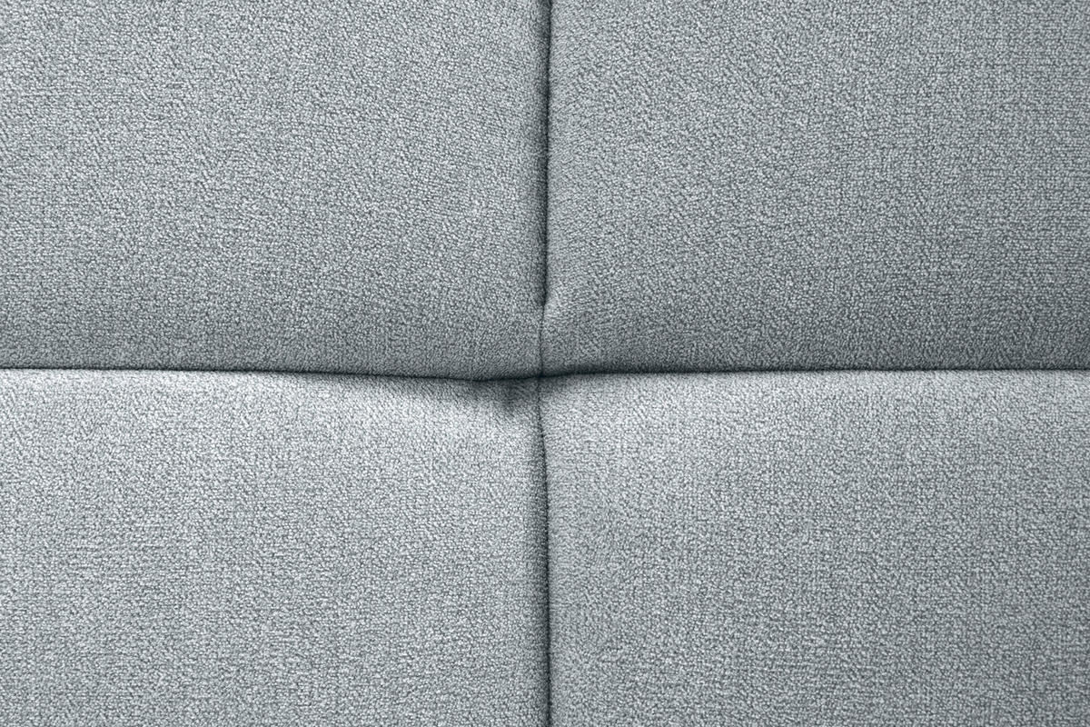 ECKSOFA Grau Velours  - Schwarz/Grau, KONVENTIONELL, Kunststoff/Textil (298/168cm) - Carryhome