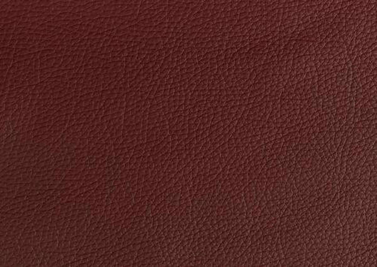 ECKSOFA Dunkelrot Echtleder  - Anthrazit/Dunkelrot, Design, Leder/Metall (299/203cm) - Himolla