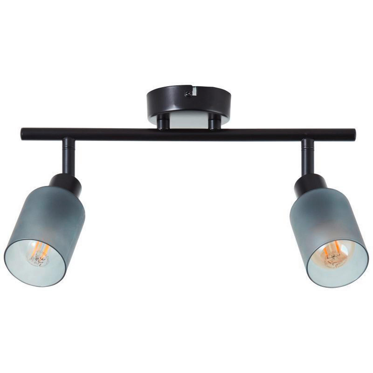 STRAHLER 39,5/8/18 cm   - Schwarz, Basics, Glas/Metall (39,5/8/18cm) - Globo