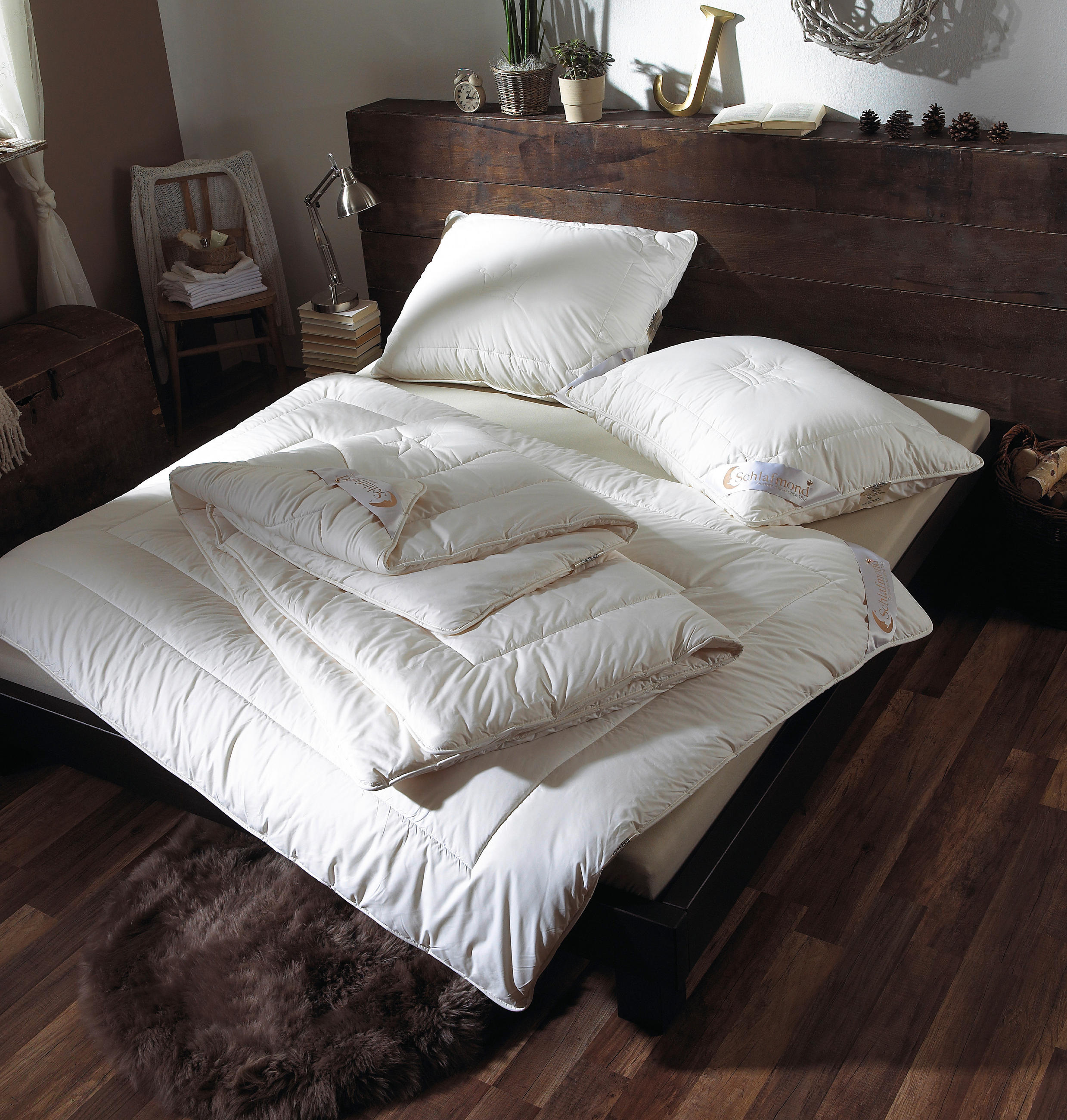 KISSEN 40/80 cm  Kleiner Prinz  - Creme, Basics, Naturmaterialien (40/80cm) - Schlafmond