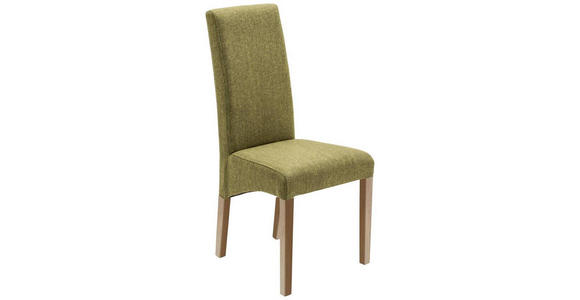 STUHL Webstoff Sonoma Eiche, Olivgrün - Olivgrün/Sonoma Eiche, KONVENTIONELL, Holz/Textil (47/102/57cm) - Carryhome