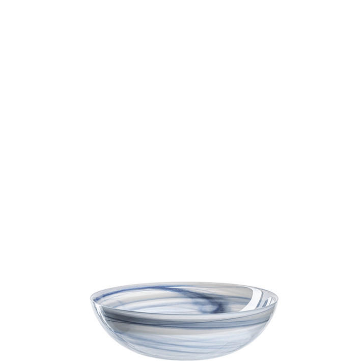 SKLEDA  SALERNO  steklo        21,00/6,40/21,00 cm  - modra/bež, Design, steklo (21,00/6,40/21,00cm) - Leonardo