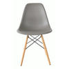 STOLICA  siva  drvo, metal, plastika      - siva/boje bukve, Design, drvo/metal (54/81/47cm) - Novel
