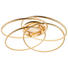 LED-DECKENLEUCHTE - Goldfarben, Design, Kunststoff/Metall (85cm) LED-DECKENLEUCHTE - Goldfarben, Design, Kunststoff/Metall (85cm)